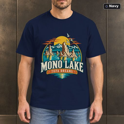 Mono Lake California Vintage T-Shirt Design 4