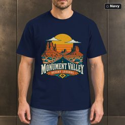 Monument Valley Southwest Retro T-Shirt Design 7
