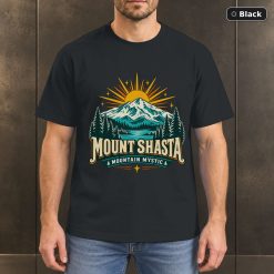 Mount Shasta California Retro T-Shirt Design Mount Shasta California Retro T-Shirt Design