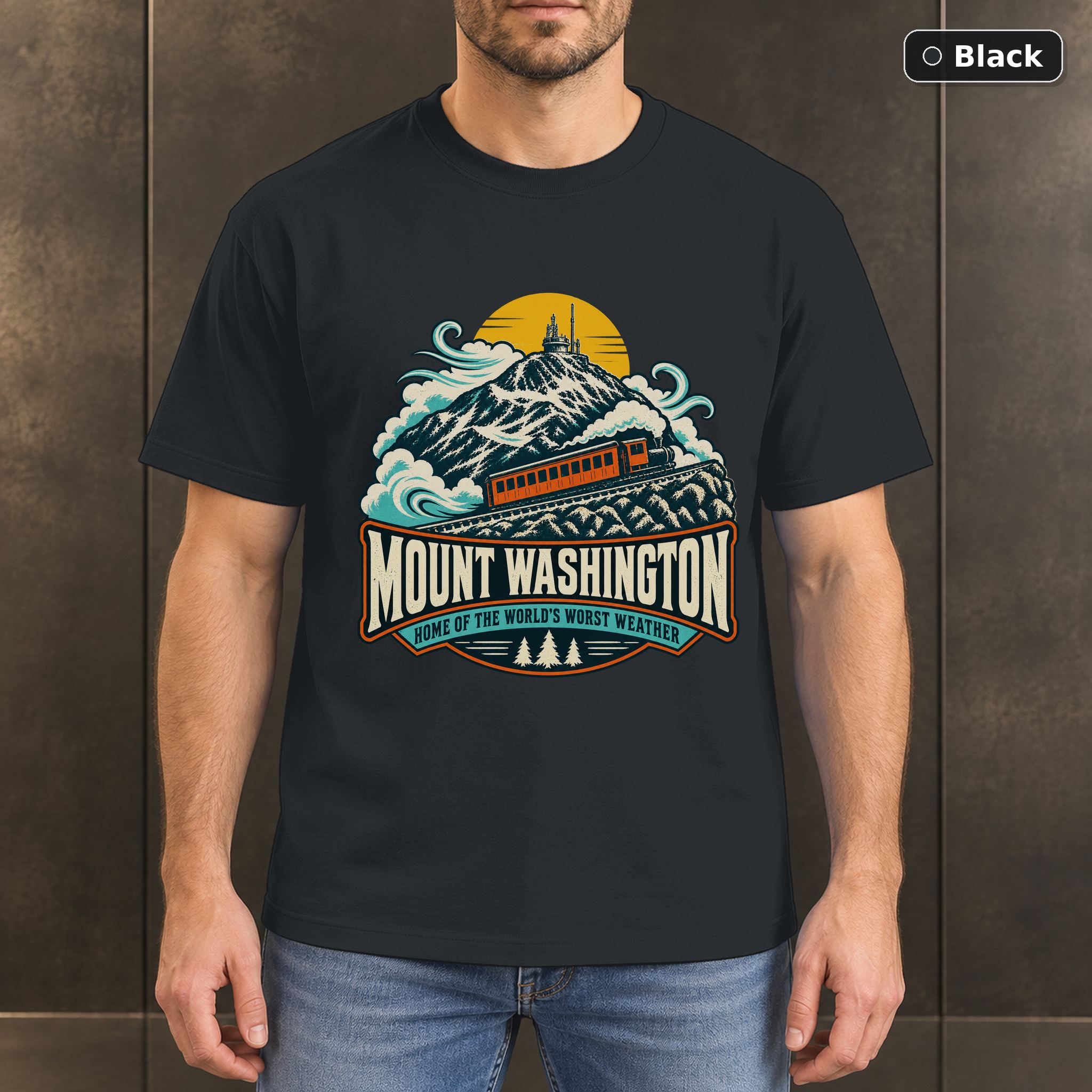 Mount Washington New Hampshire T-Shirt Design Mount Washington New Hampshire T-Shirt Design