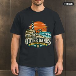 Outer Banks North Carolina Vintage T-Shirt Design