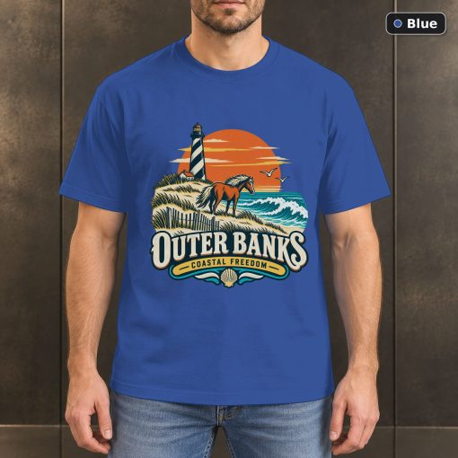 Outer Banks North Carolina Vintage T-Shirt Design 2