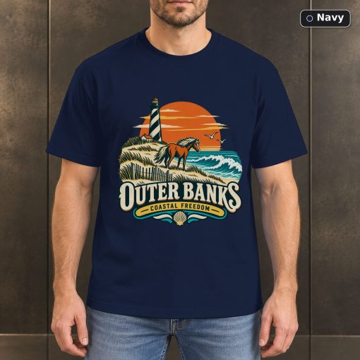 Outer Banks North Carolina Vintage T-Shirt Design 4