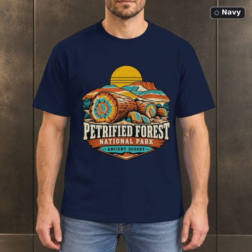 Petrified Forest National Park Vintage T-Shirt Design 4
