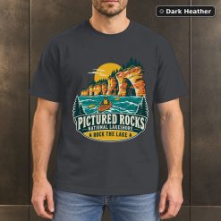 Pictured Rocks Michigan Vintage T-Shirt Design 6