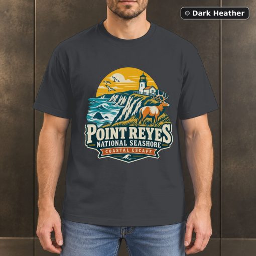 Point Reyes California Vintage T-Shirt Design 3