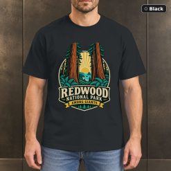 Redwood National Park Vintage T-Shirt Design Redwood National Park Vintage T-Shirt Design