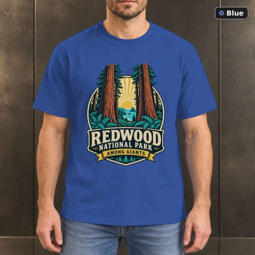 Redwood National Park Vintage T-Shirt Design 2