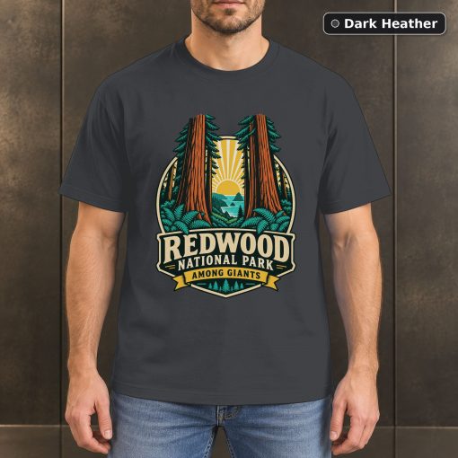 Redwood National Park Vintage T-Shirt Design 3