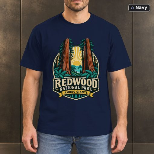 Redwood National Park Vintage T-Shirt Design 4