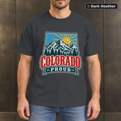 Colorado Proud Shirt, Vintage Colorado State Pride T-Shirt 3