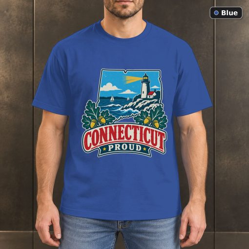 Connecticut Proud Shirt, Vintage Connecticut State Pride T-Shirt 2