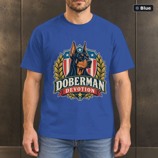 Doberman Devotion Shirt, Vintage Doberman Pinscher Dog Lover T-Shirt 2