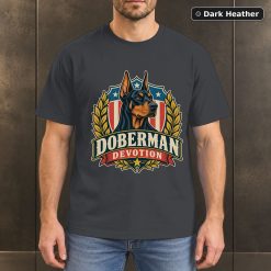 Doberman Devotion Shirt, Vintage Doberman Pinscher Dog Lover T-Shirt 6