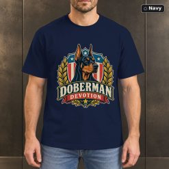 Doberman Devotion Shirt, Vintage Doberman Pinscher Dog Lover T-Shirt 7