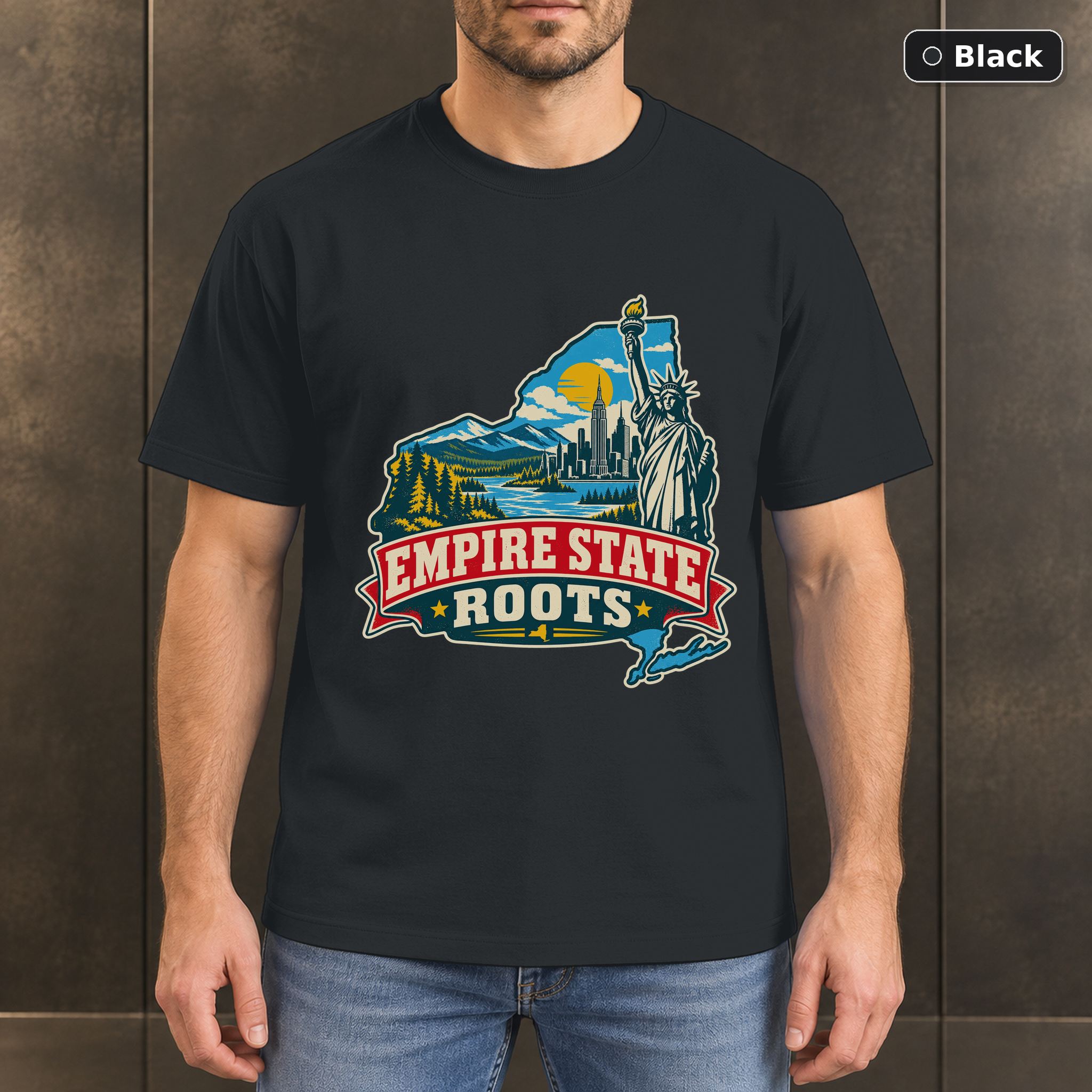Empire State Roots Shirt, Vintage New York Pride T-Shirt Empire State Roots Shirt, Vintage New York Pride T-Shirt