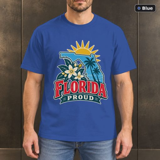 Florida Proud Shirt, Vintage Florida State Pride T-Shirt 2