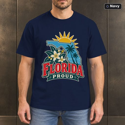 Florida Proud Shirt, Vintage Florida State Pride T-Shirt 4