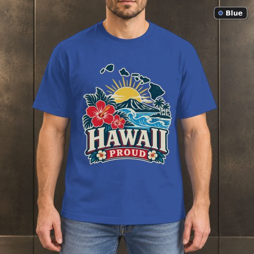 Hawaii Proud Shirt, Vintage Hawaii State Pride T-Shirt 2