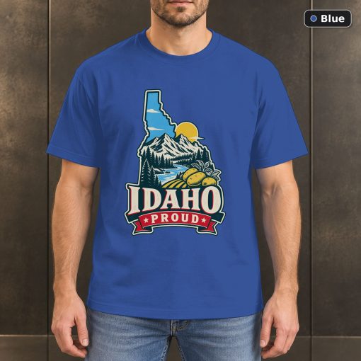 Idaho Proud Shirt, Vintage Idaho State Pride T-Shirt 2
