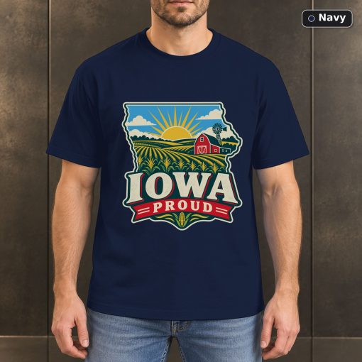 Iowa Proud Shirt, Vintage Iowa State Pride T-Shirt 4