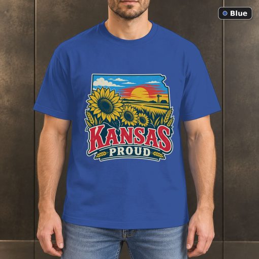Kansas Proud Shirt, Vintage Kansas State Pride T-Shirt 2