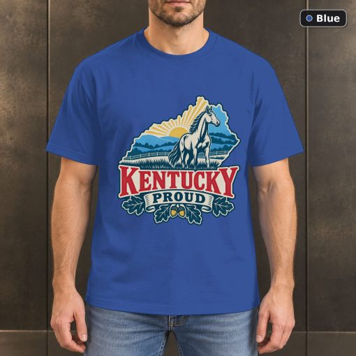 Kentucky Proud Shirt, Vintage Kentucky State Pride T-Shirt 2
