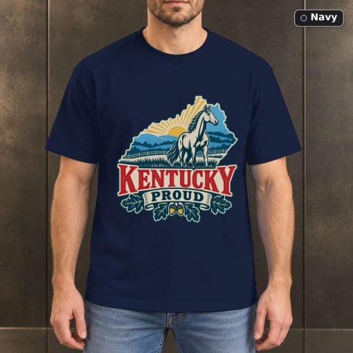Kentucky Proud Shirt, Vintage Kentucky State Pride T-Shirt 4
