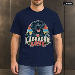 Labrador Love Shirt, Vintage Labrador Retriever Dog Lover T-Shirt 7