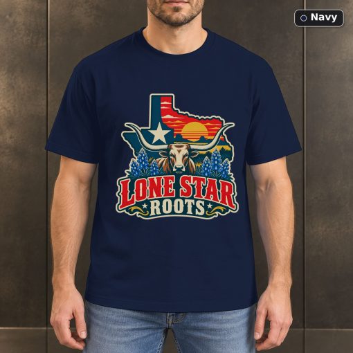 Lone Star Roots Shirt, Vintage Texas Pride T-Shirt 4