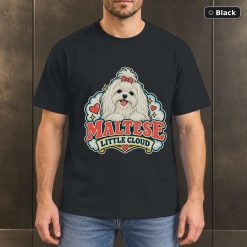 Maltese Little Cloud Shirt, Vintage Maltese Dog Lover T-Shirt