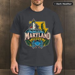 Maryland Proud Shirt, Vintage Maryland State Pride T-Shirt 6
