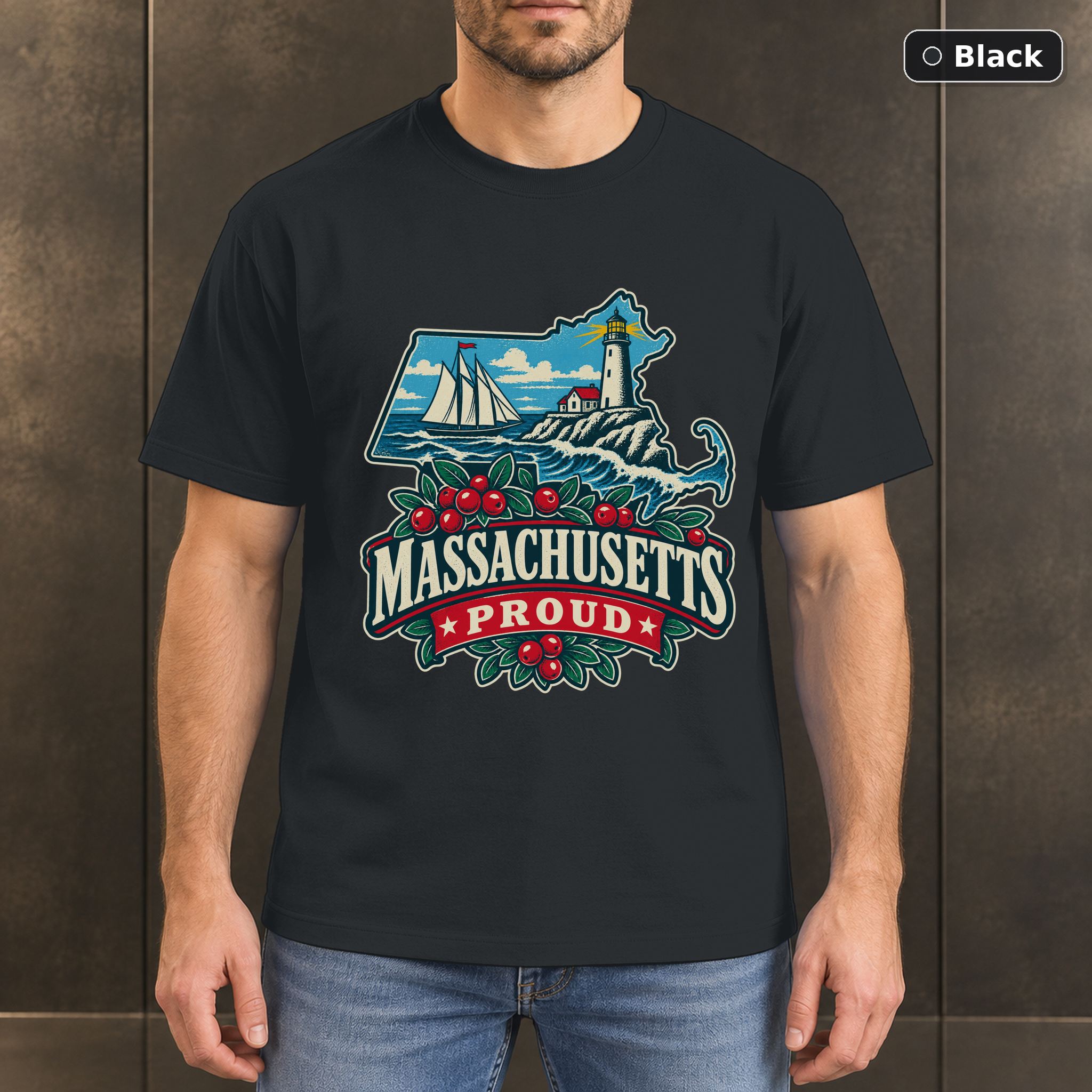 Massachusetts Proud Shirt, Vintage Massachusetts State Pride T-Shirt Massachusetts Proud Shirt, Vintage Massachusetts State Pride T-Shirt