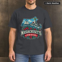 Massachusetts Proud Shirt, Vintage Massachusetts State Pride T-Shirt 6