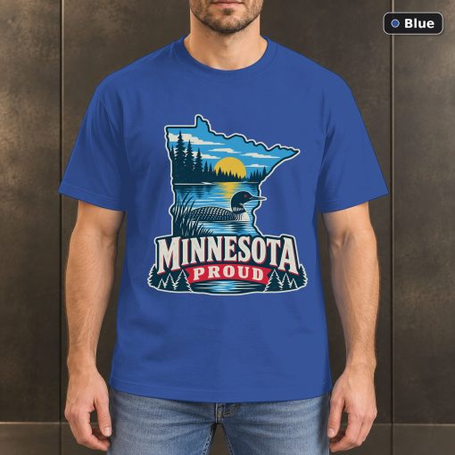 Minnesota Proud Shirt, Vintage Minnesota State Pride T-Shirt 2