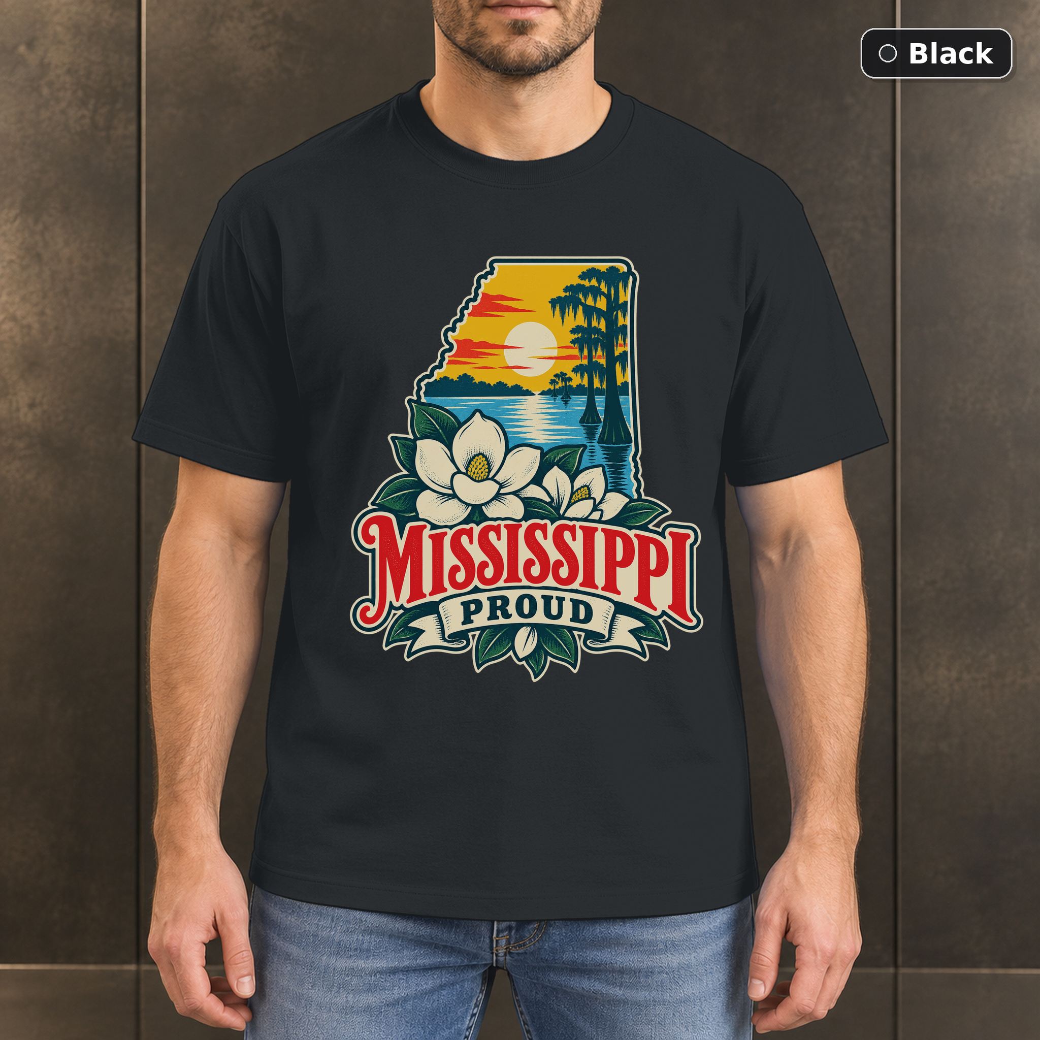 Mississippi Proud Shirt, Vintage Mississippi State Pride T-Shirt Mississippi Proud Shirt, Vintage Mississippi State Pride T-Shirt