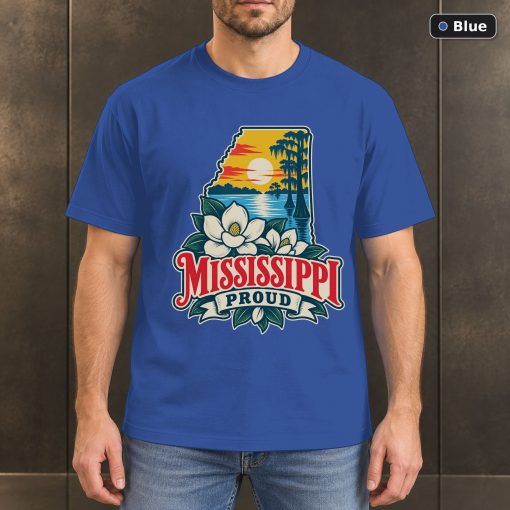 Mississippi Proud Shirt, Vintage Mississippi State Pride T-Shirt 2