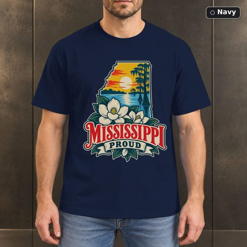 Mississippi Proud Shirt, Vintage Mississippi State Pride T-Shirt 4