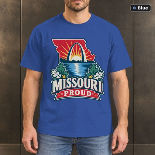 Missouri Proud Shirt, Vintage Missouri State Pride T-Shirt 2