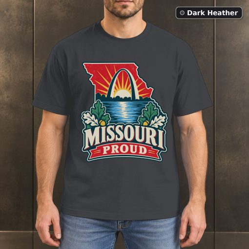 Missouri Proud Shirt, Vintage Missouri State Pride T-Shirt 3