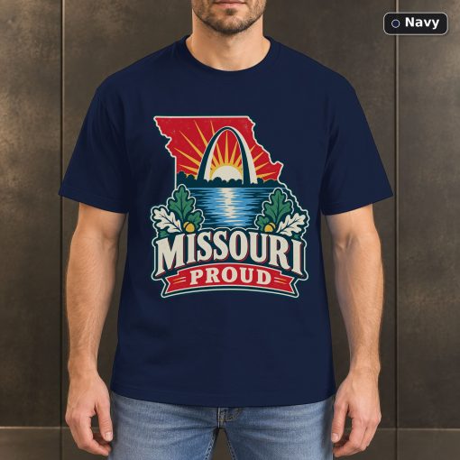 Missouri Proud Shirt, Vintage Missouri State Pride T-Shirt 4