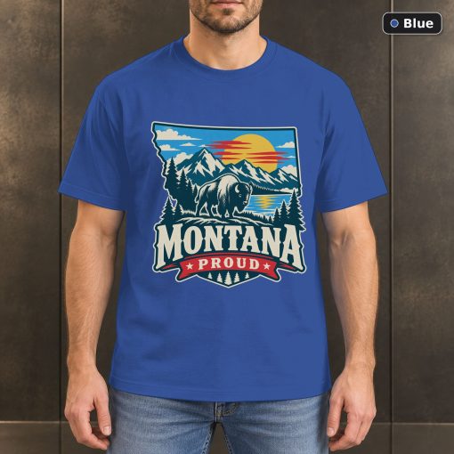 Montana Proud Shirt, Vintage Montana State Pride T-Shirt 2