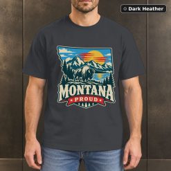 Montana Proud Shirt, Vintage Montana State Pride T-Shirt 6