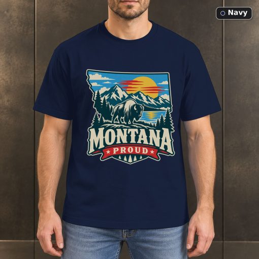 Montana Proud Shirt, Vintage Montana State Pride T-Shirt 4