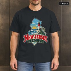 New Jersey Proud Shirt, Vintage New Jersey State Pride T-Shirt