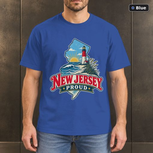 New Jersey Proud Shirt, Vintage New Jersey State Pride T-Shirt 2