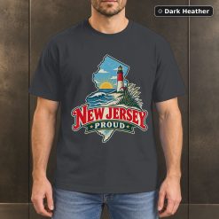 New Jersey Proud Shirt, Vintage New Jersey State Pride T-Shirt 6