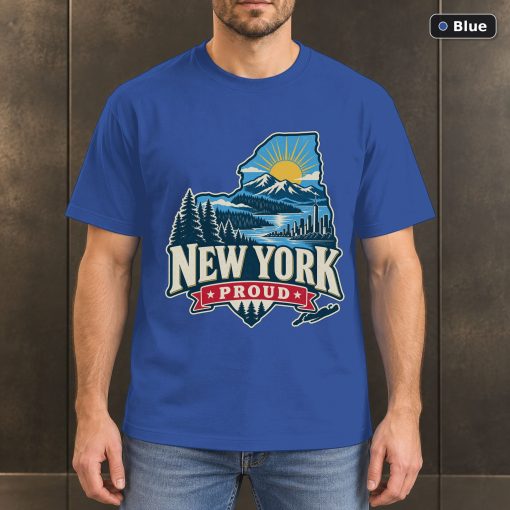 New York Proud Shirt, Vintage New York State Pride T-Shirt 2