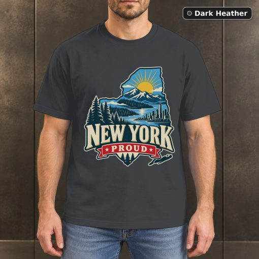 New York Proud Shirt, Vintage New York State Pride T-Shirt 3