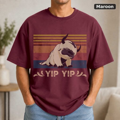 Appa Sky Bison Yip Yip Vintage Movie Shirt 4